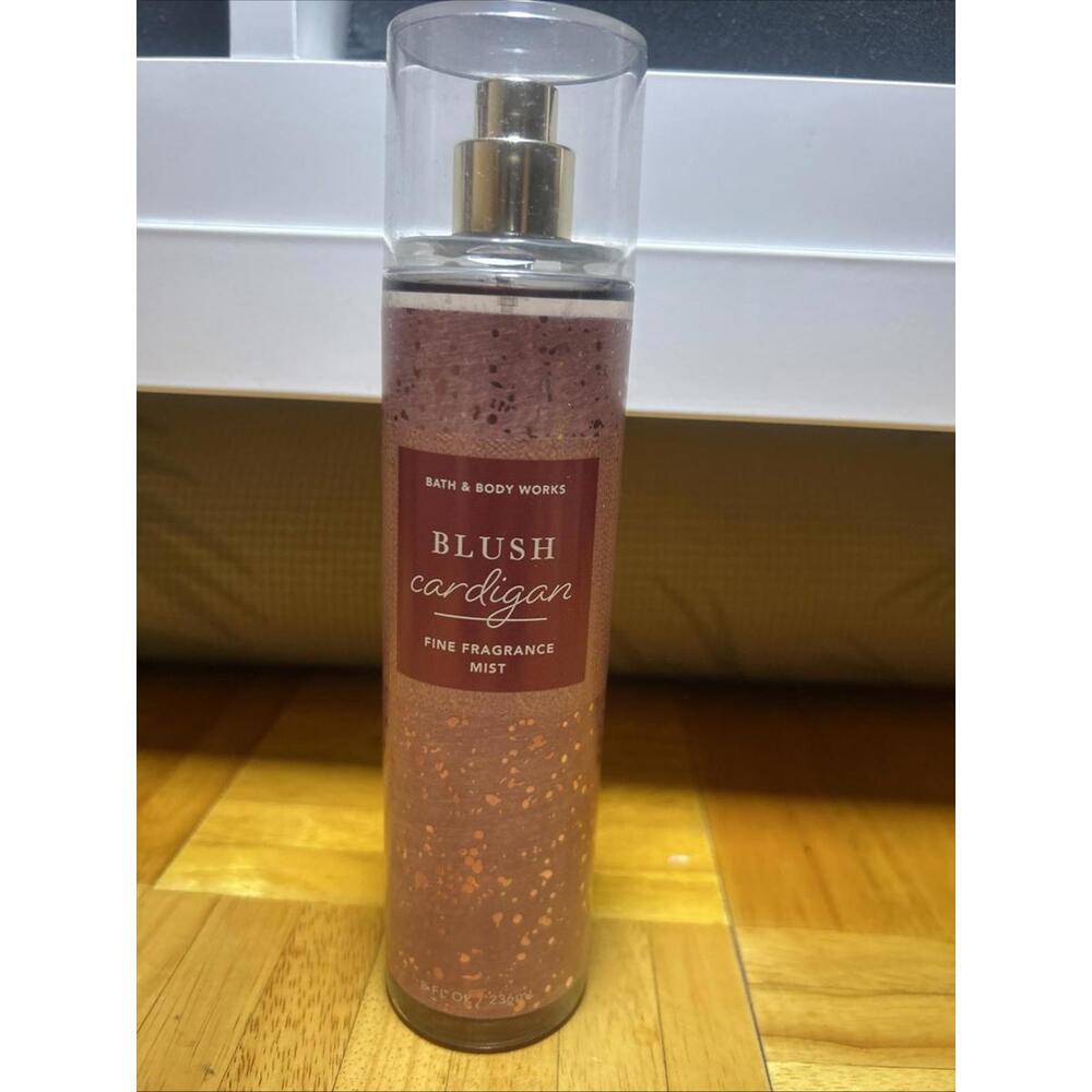 BATH & BODY WORKS BLUSH CARDIGAN FRAGRANCE BODY MIST SPRAY 8 FL OZ NEW